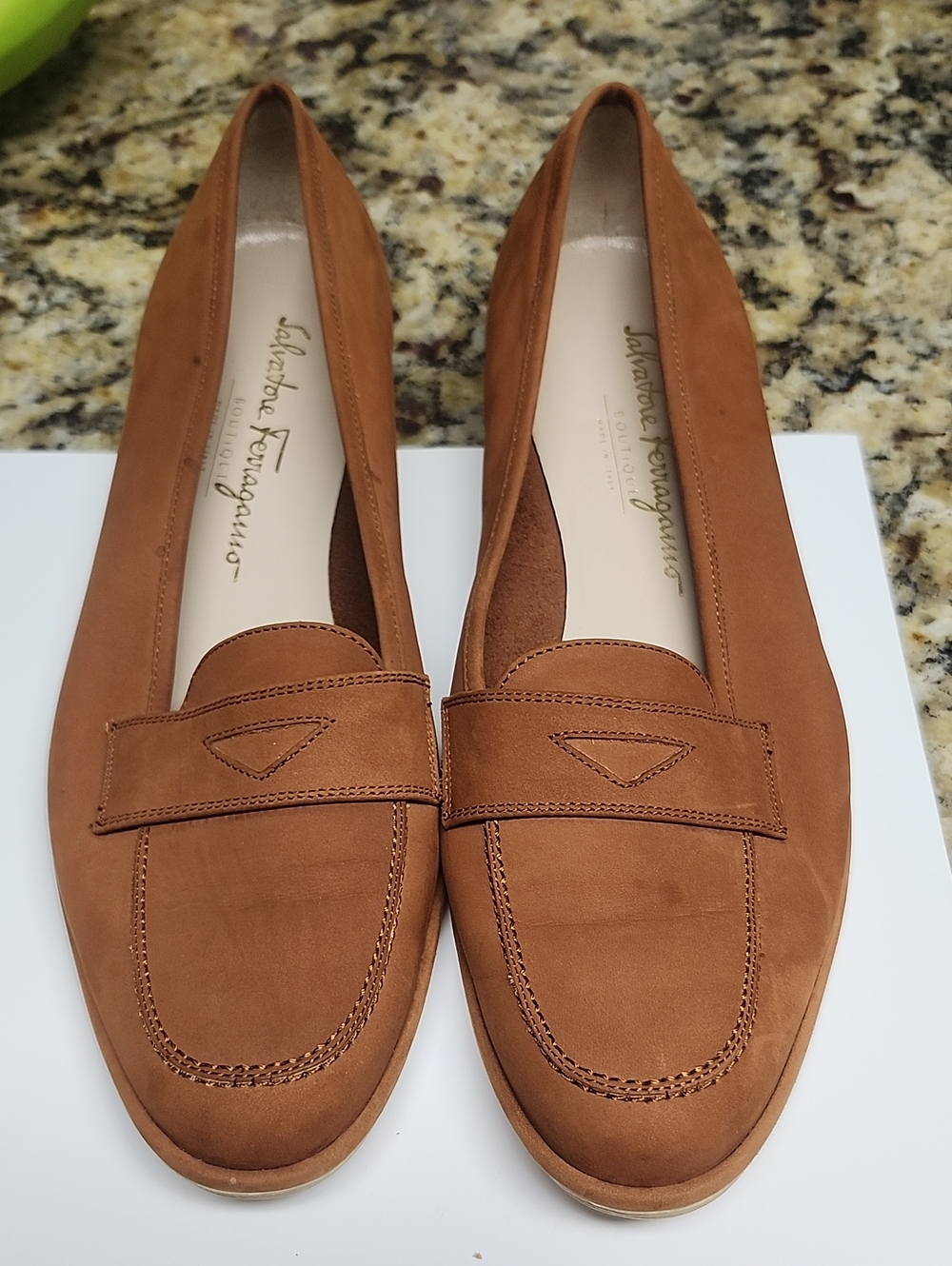 Salvatore Ferragamo Brown Loafers